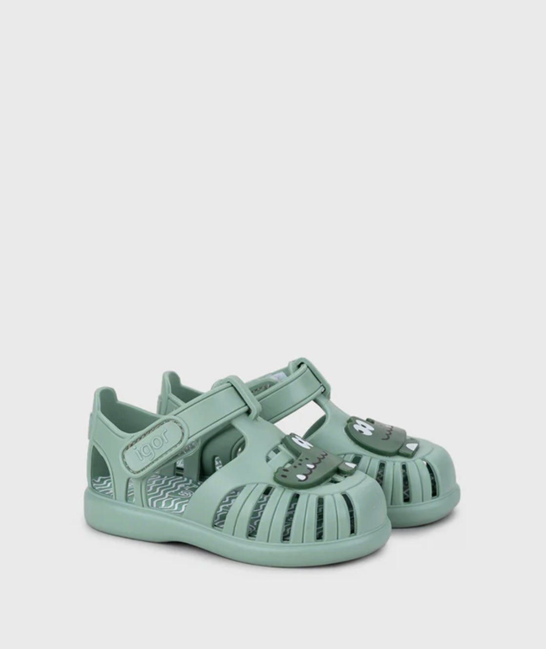 Cangrejeras Tobby Croco Matcha de Igor