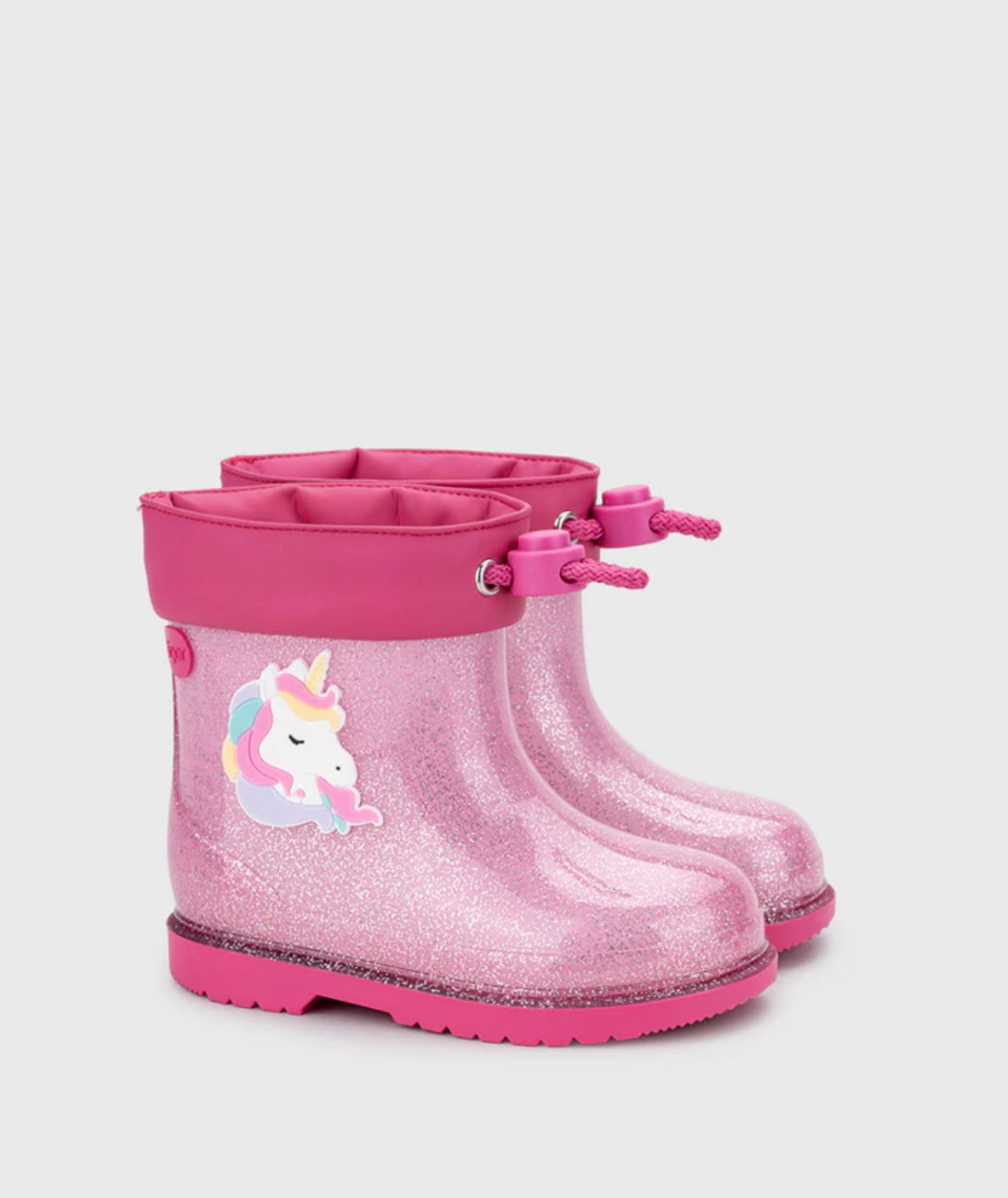 Botas Bimbi Unicornio Glitter Fucsia
