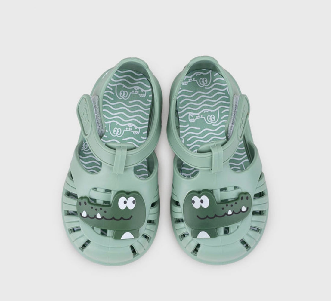 Cangrejeras Tobby Croco Matcha de Igor