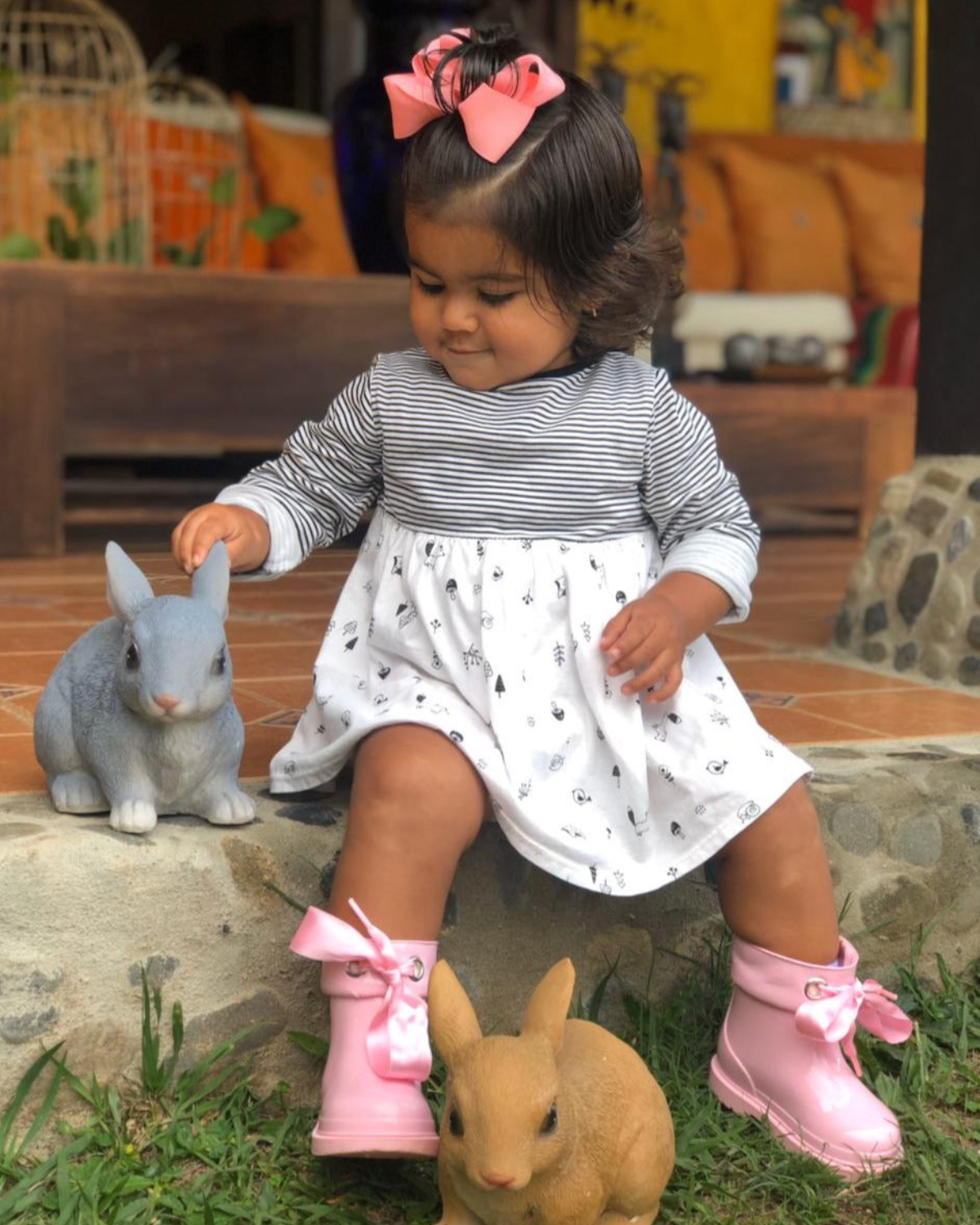 Botas Igor Bimbi Lazo Rosa