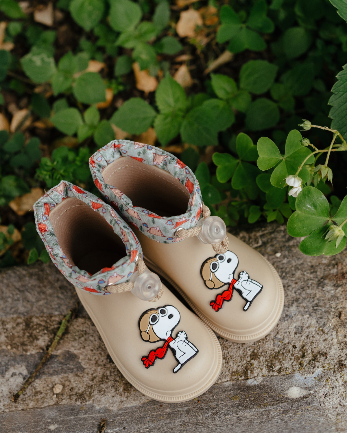 Botas Igor Bimbi Snoopy Beige