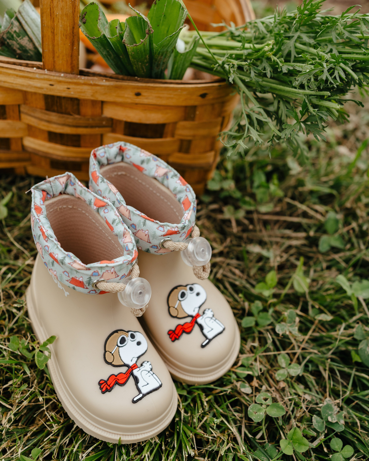 Botas Igor Bimbi Snoopy Beige