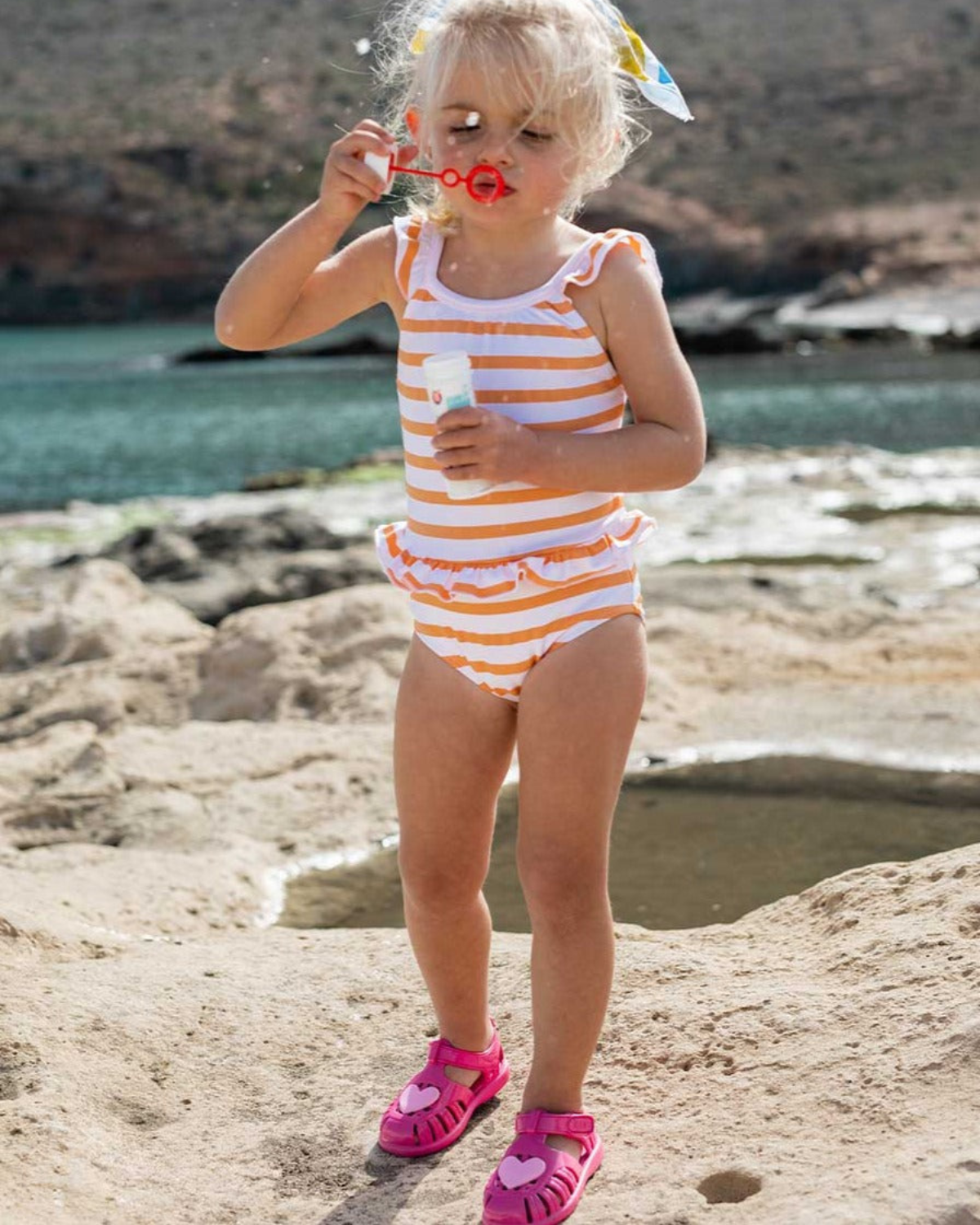 Cangrejeras Tobby Gloss Love Fucsia de Igor