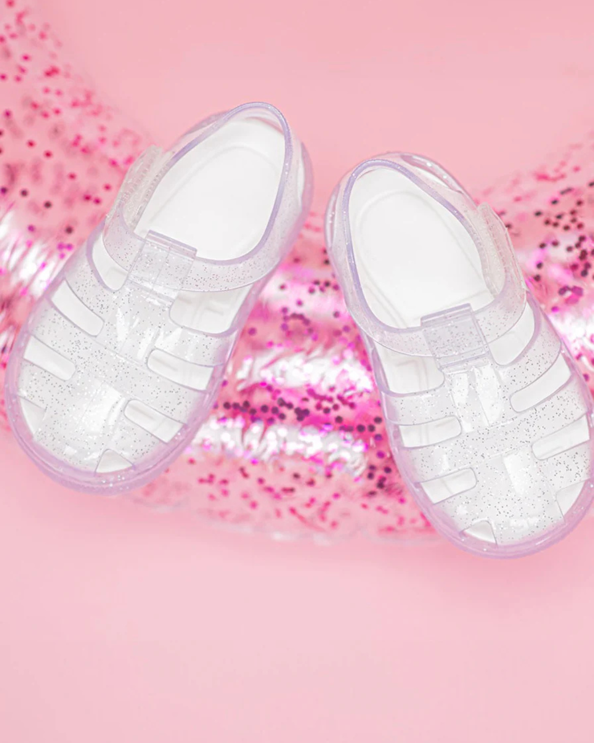 Cangrejeras Star Glitter Blanco de Igor